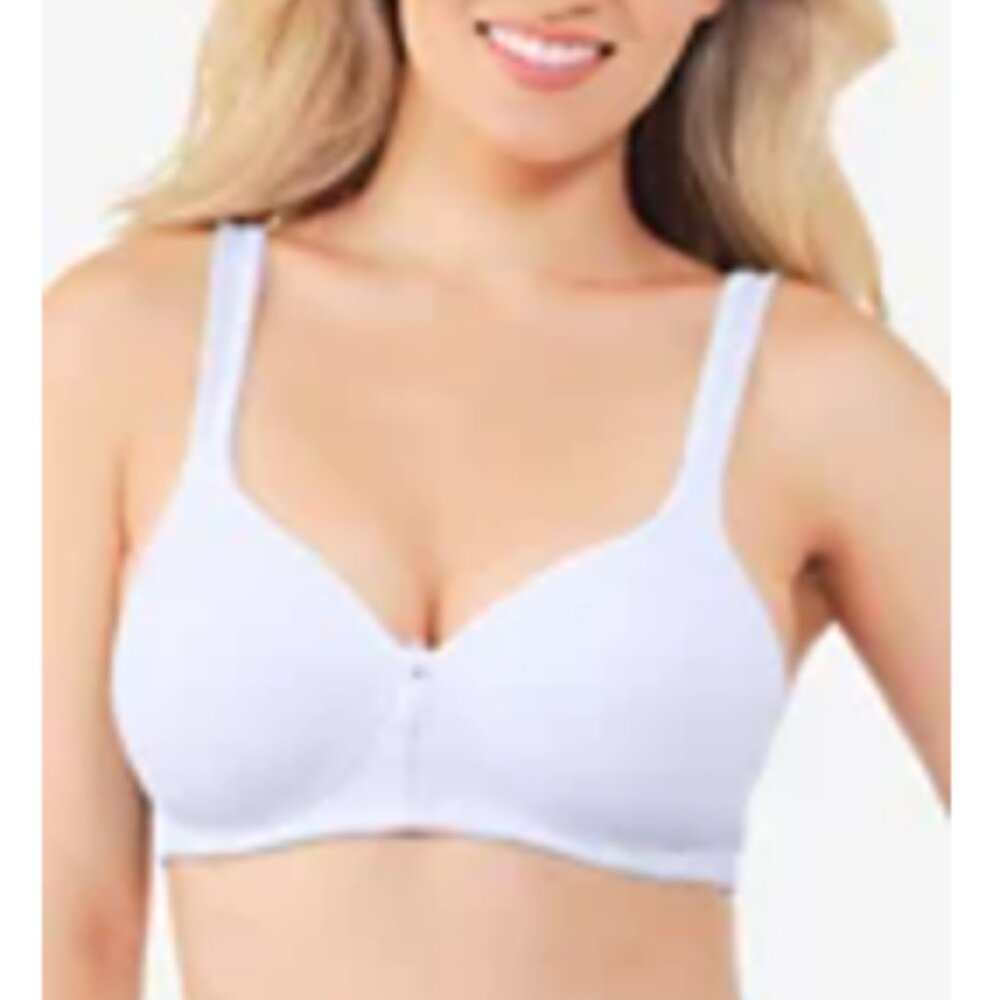 Vanity Fair Body Caress Full Coverage Wireless Bra 72335 38B Star White